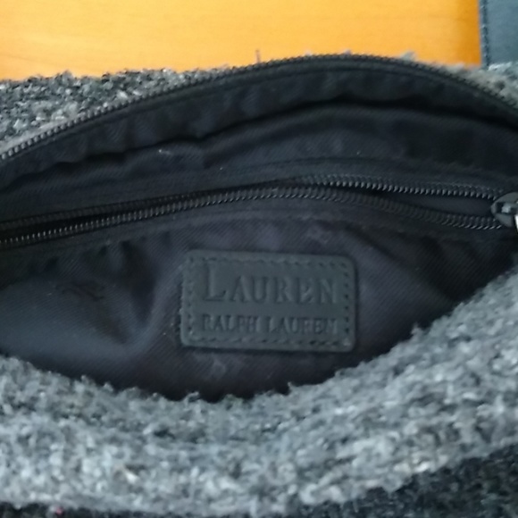 Ralph Lauren grey wool-look bag 👜 Classy - Picture 2 of 5